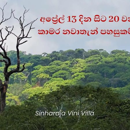 Sinharaja Vini Villa 代尼耶耶 外观 照片